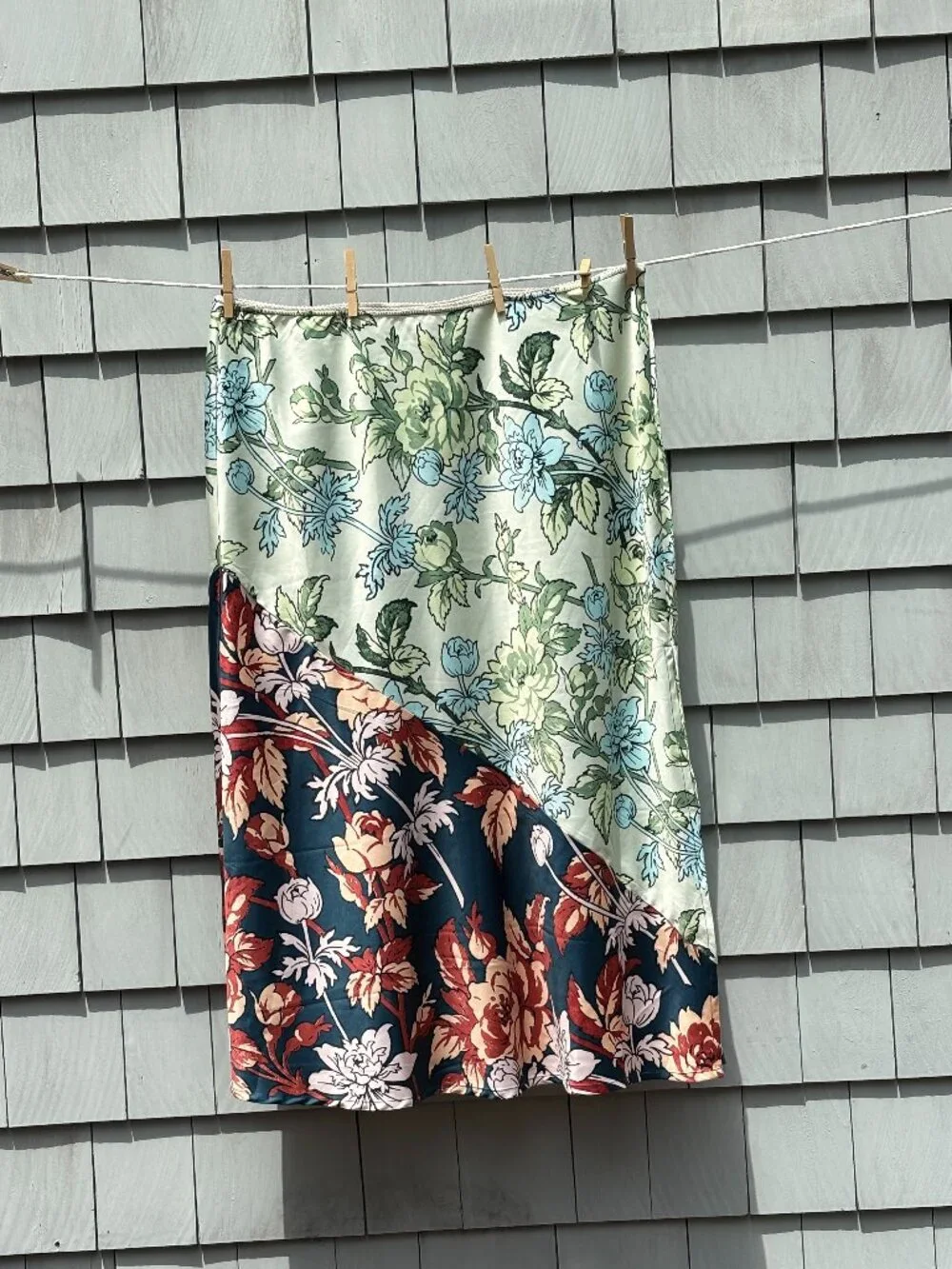 Anthropologie LyreBird Ivory Comb Floral Midi Skirt | Size XL | New with Tags - Picture 1 of 8